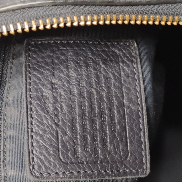 Coach Black Leather Satchel - Picture 5 of 9